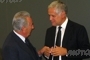 Il presidente di ANCMA Guidalberto Guidi con il presidente della Regione, Roberto Formigoni