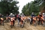 Enduro all'interno della tenuta privata de Il Ciocco