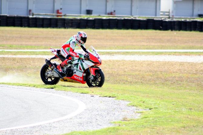 Test Phillip Island: profondo rosso