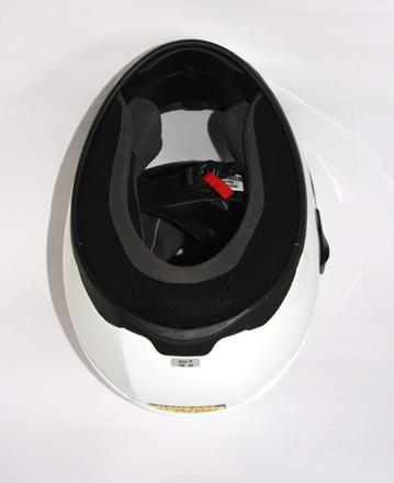 Casco completo vista interna