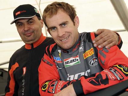 Coppins e il manager Franco Ercoletti