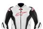 GP TECH LTH JKT WHITE BLACK RED