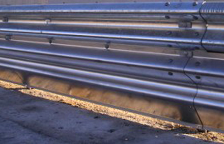 guardrail a tubo