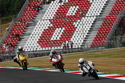 Moto 3 Mugello tribune vuote