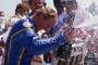 Olivier sul podio a Dakar nell'85