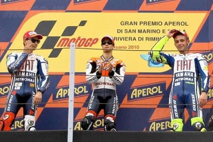 podio misano 2010