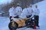Riders on the snow