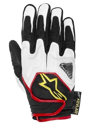SCHEME KEVLAR® GLOVE BLK WHT FLUO[1]
