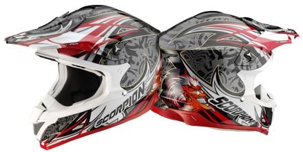 SCORPION VX 15 Diablo black silver red 2