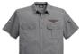 ShortSleeveWovenShirtwithLargeBackPatch 1