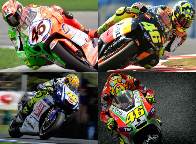Valentino Rossi  cambio di casacca 2012